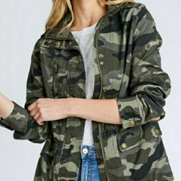 ****SOLD OUT****Camouflage Military jacket - Picture 2 of 4